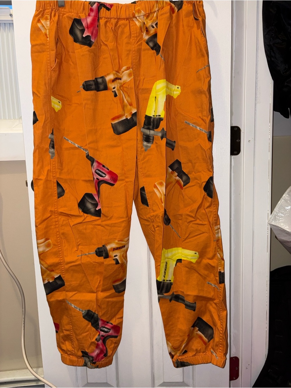 Supreme Drills Skate Pant Orange SS19 XL